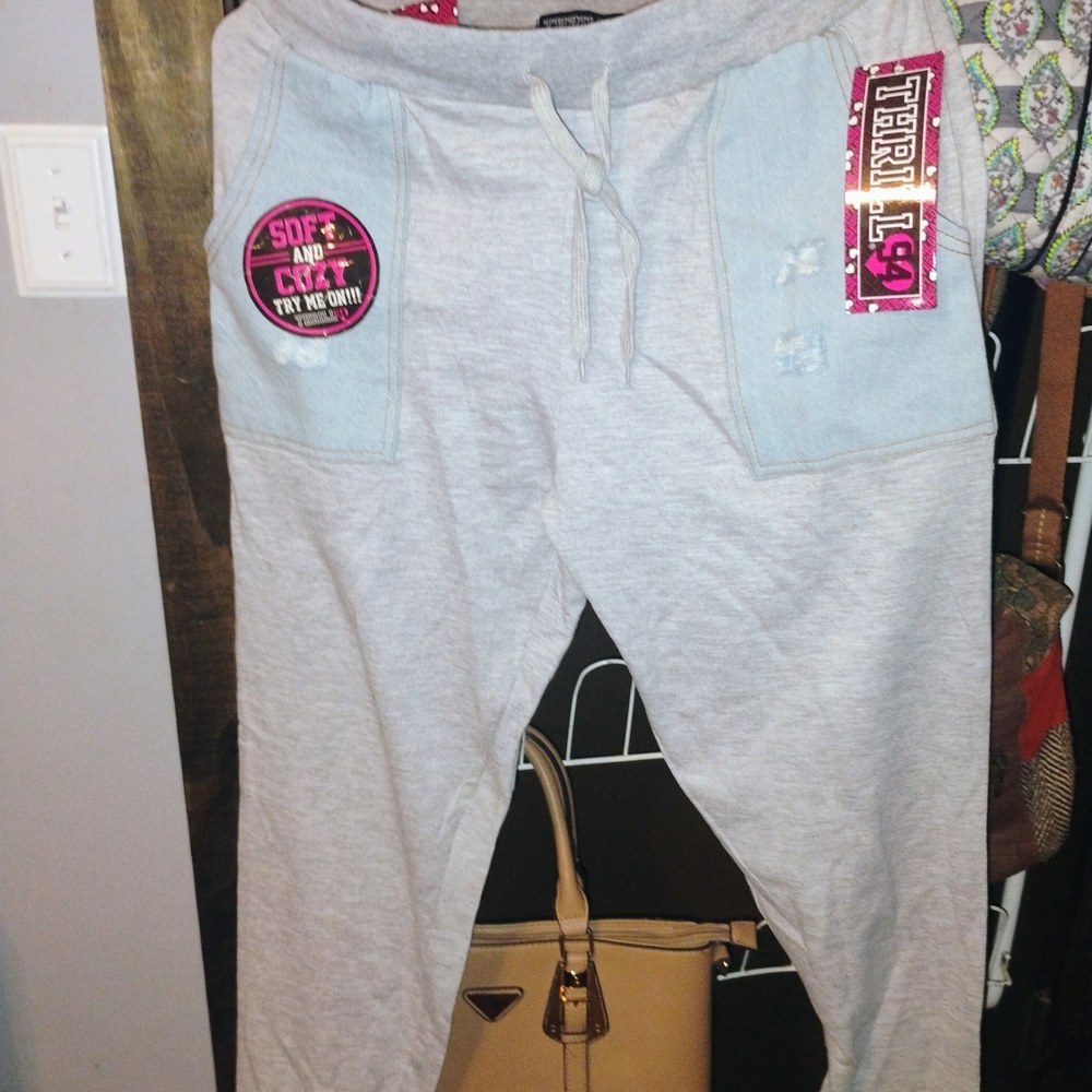 Gray Jogger Sweatpants